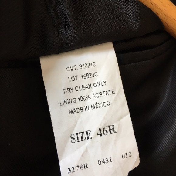 Mens 46R Ralph Lauren dress overcoat - Picture 4 of 4